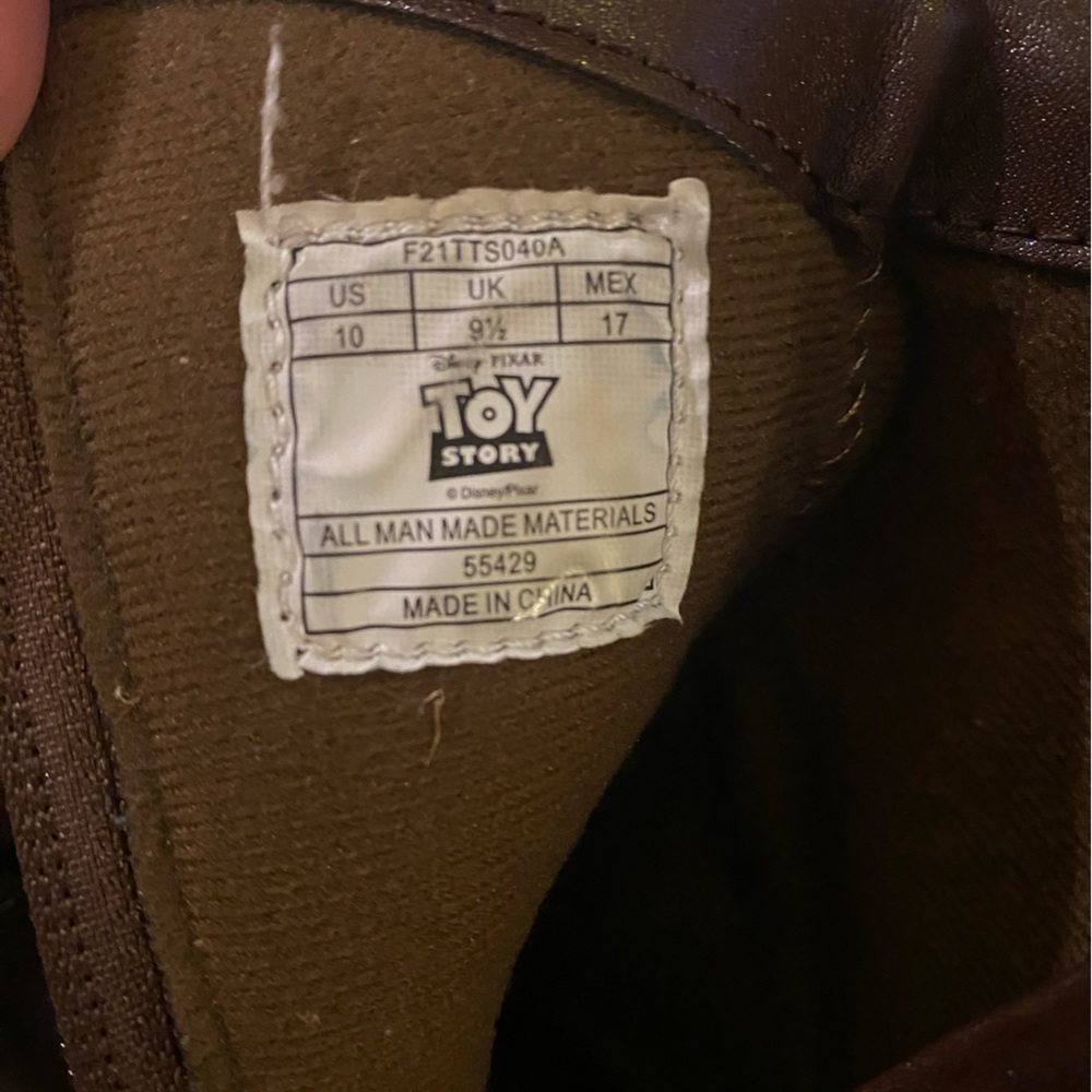 Toy Story Let’s Ride Cowboy Western Boots Size 10 - Picture 5 of 5
